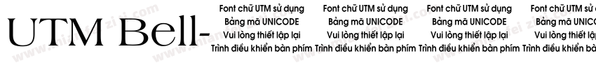 UTM Bell字体转换
